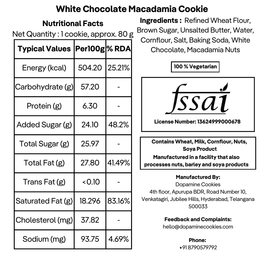 White Chocolate Macadamia